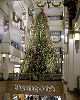 Bloomingdale's Christmas tree